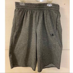 Champion Mens Jersey Cotton Shorts Medium Gray